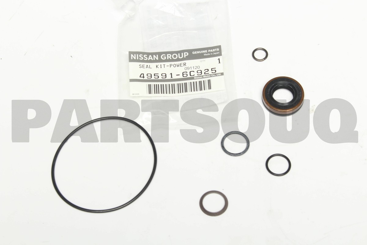495916C925 Genuine Nissan SEAL KIT-POWER STEERING PUMP 49591-6C925