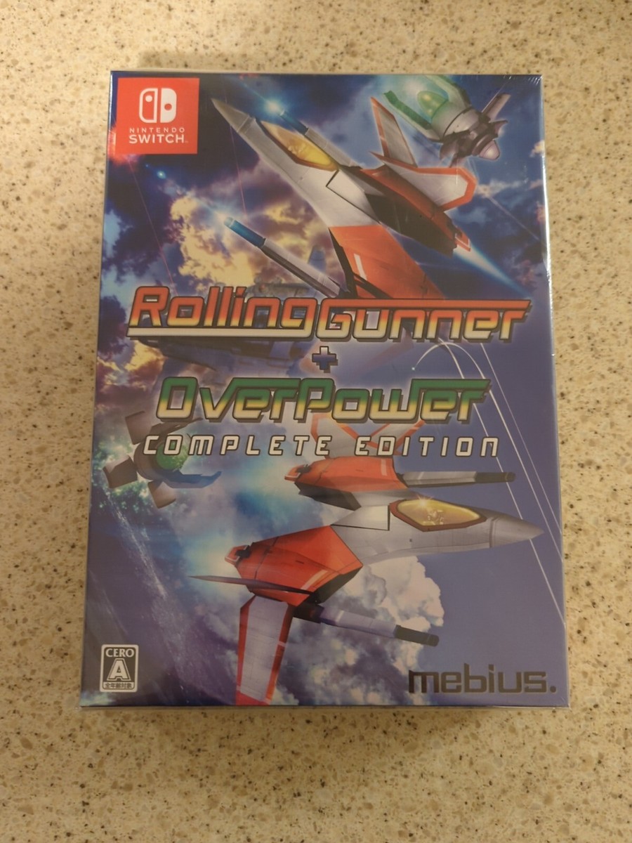 Rolling Gunner+Overpower Complete Edition Switch JAP Game in