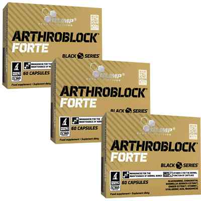 ARTHROBLOCK FORTE - 60-240 Kaps - gesunde starke Gelenke, Knochen, Regeneration
