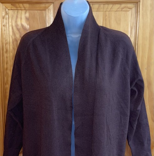 A New Day Open-Front Strickjacke Pullover Größe M Medium - dunkelbraun - NEU - Bild 2 von 12