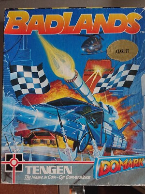 Badlands Atari ST, Münzop Arcade Umwandlung, Super Sprint Klon 