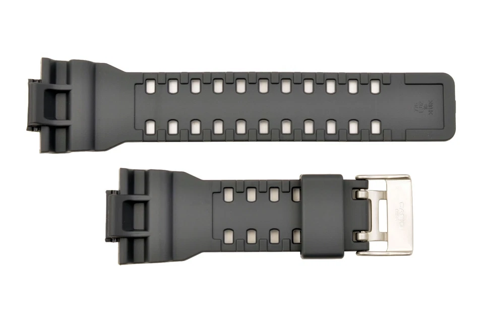 Correa de reloj original CASIO GA-100C-8A GA110TS-1A4 goma gris original Foto 3 de 4