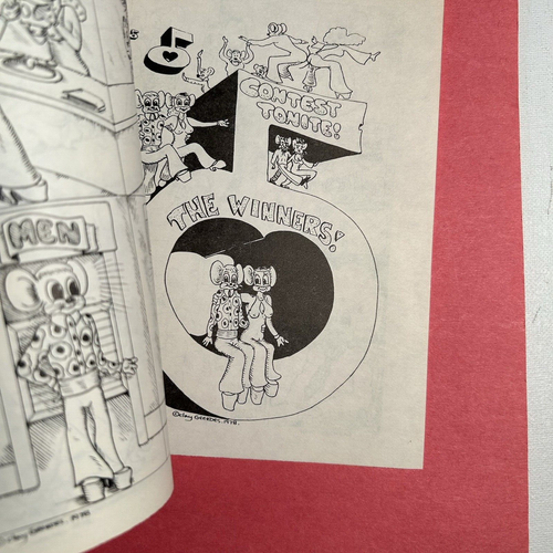 Disco Mouse #1 underground/mini cómic Clay Geerdes 1978 Comix World - Imagen 6 de 6