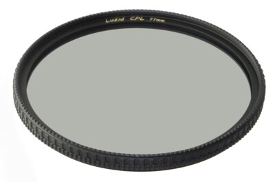 LUŽID 77mm CPL MC Filter Schott B270 Glass Brass Frame Multi-Coated Filter NEW