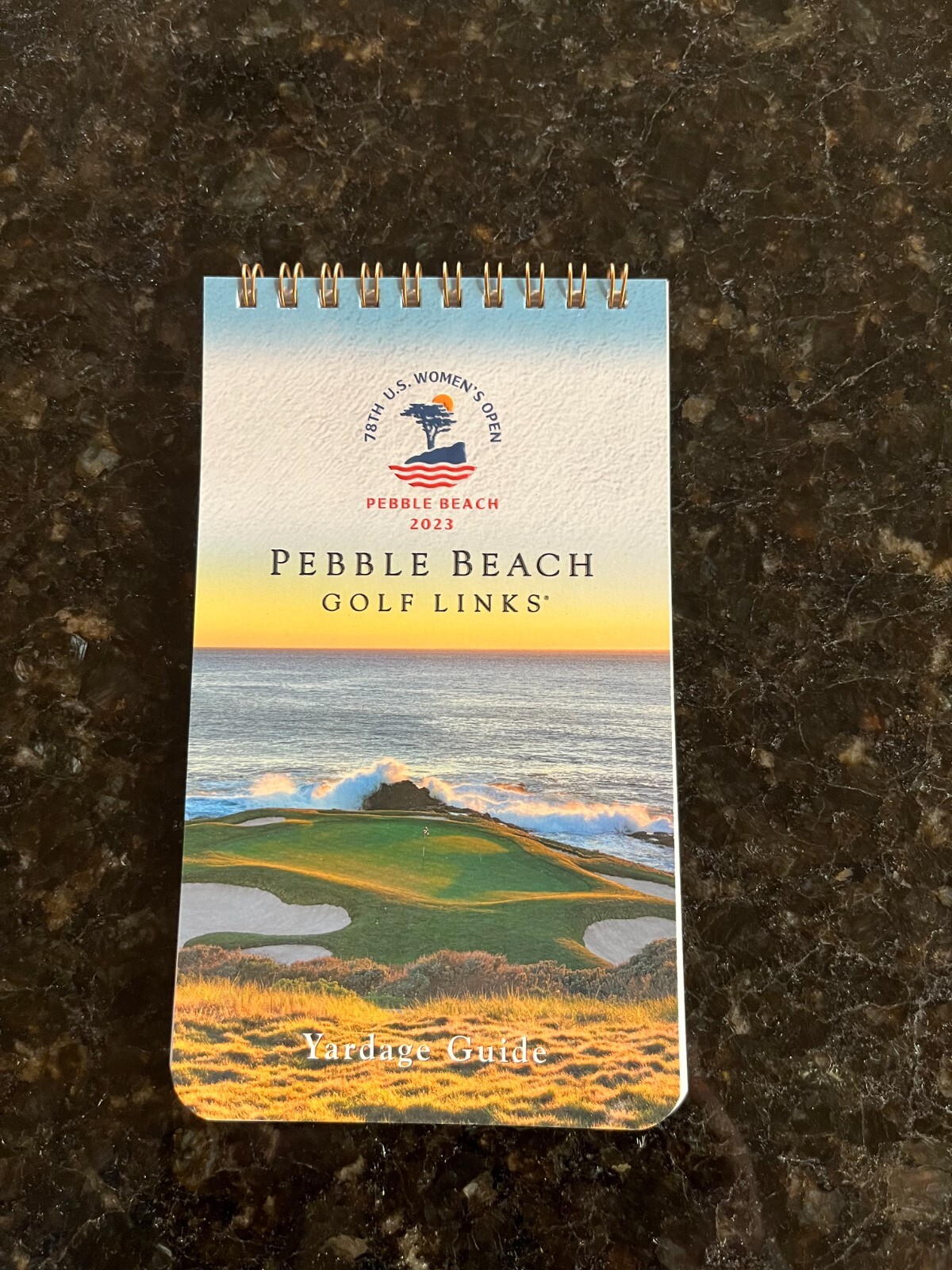NEW Pebble Beach Golf Links Yardage Guide Book eBay