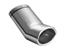 Auspuffblende für Toyota Aygo  oval Sportauspuff Optik