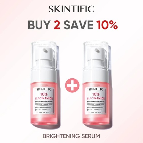 SKINTIFIC 10% Niacinamide Brightening Serum DHL-EXPEDITED SHIP - Picture 4 of 11