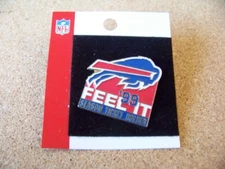 Buffalo Bills logo '99 Feel It Season Ticket Holder lapel pin NFL