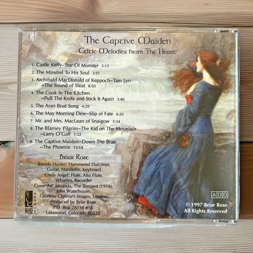 Briar Rose ~ The Captive Maiden ~ Celtic Melodies ~ CD ~ *MINT* CD in *VG+* CASE Foto 2 de 2