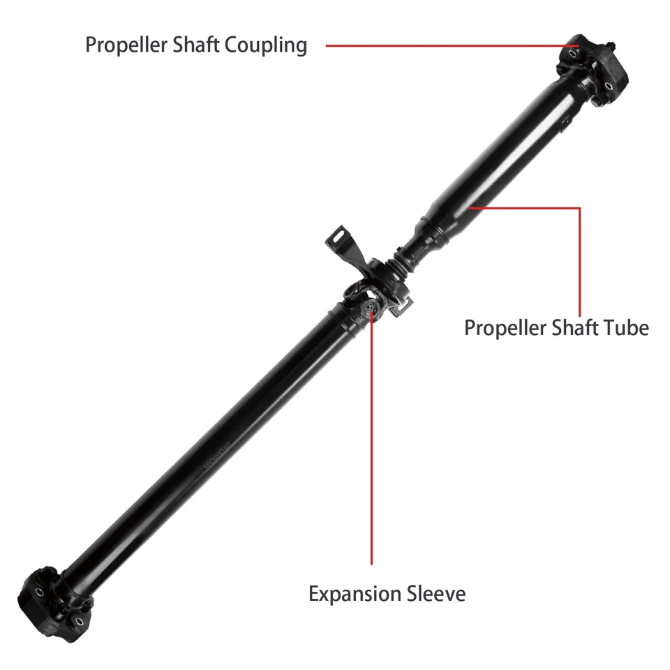 Реквизитный вал заднего карданного вала в сборе подходит для Mercedes-Benz C230 C250 C300 C350 AWD - Изображение 3 из 4