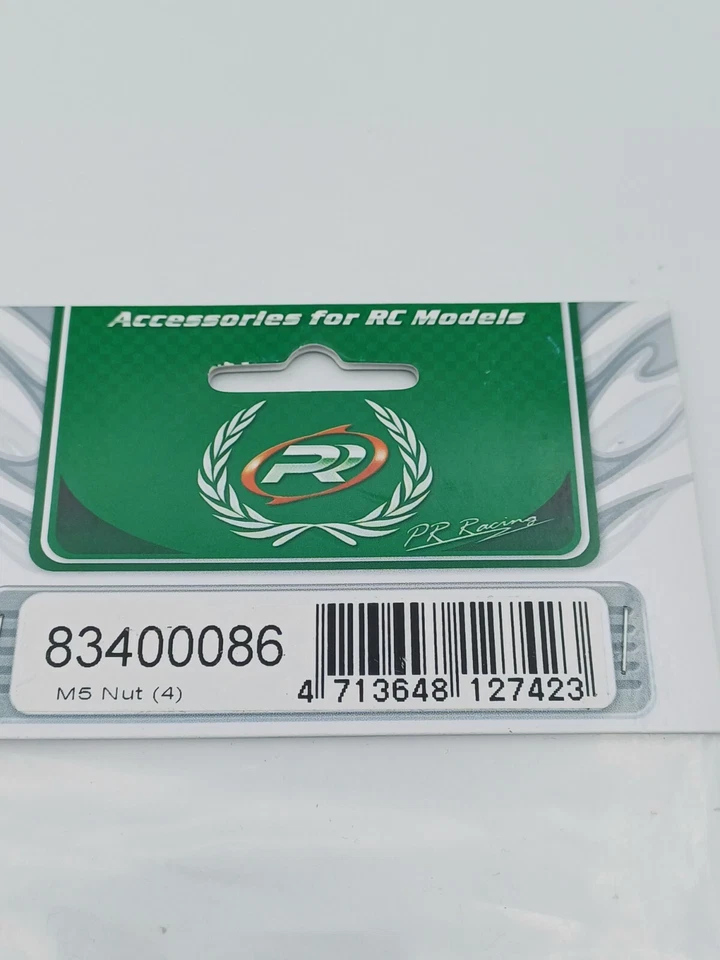 PR Racing M5 Serrated Flanged Nut (4pcs) - 83400086 - Image 4 of 4