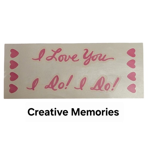 Valentinstag Sticker Set 8 Blatt Creative Memories Mrs Grossmans Flamingo - Bild 5 von 6