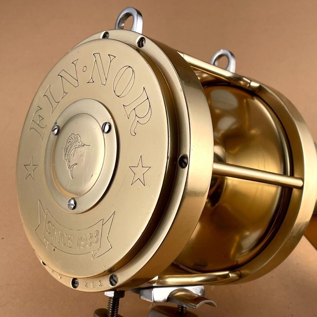 FIN-NOR フィッシングリール ゴールド 1997年製 FIN-NOR Gold Fishing