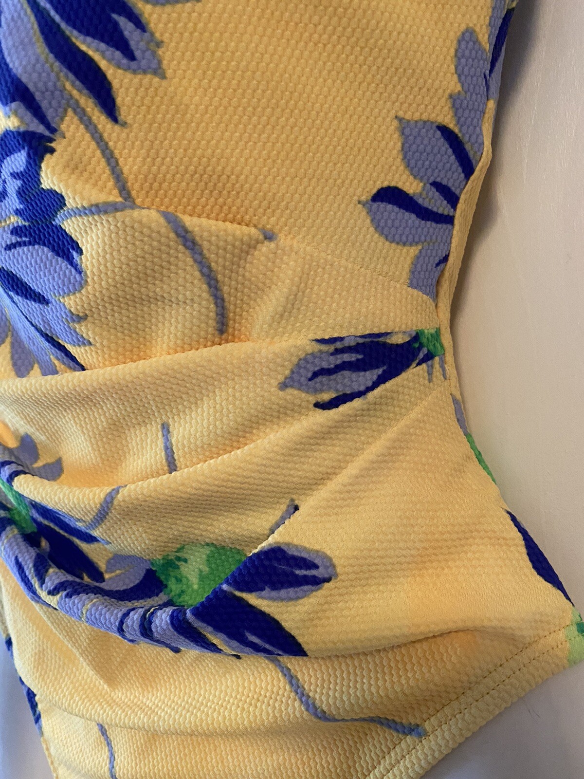 Vintage La Blanca One Piece High Cut Bandeau Swimsuit… Gem