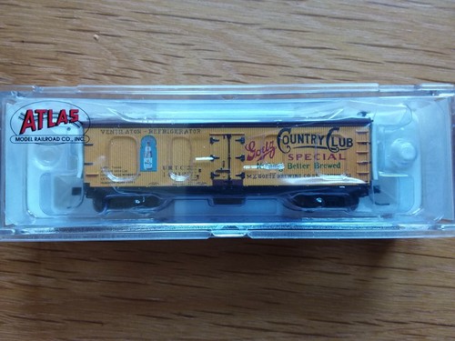 Atlas N 50001750 40' Wood Reefer Goetz Country Club Special #14312 - Picture 2 of 4