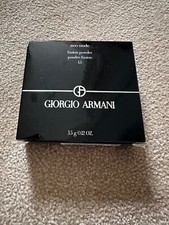 Image of Giorgio Armani Powder Foundation 1 Neo Nude Fusion Light Face Powder Compact NEW
