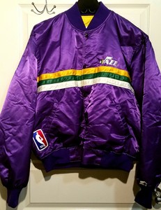 utah jazz vintage jacket