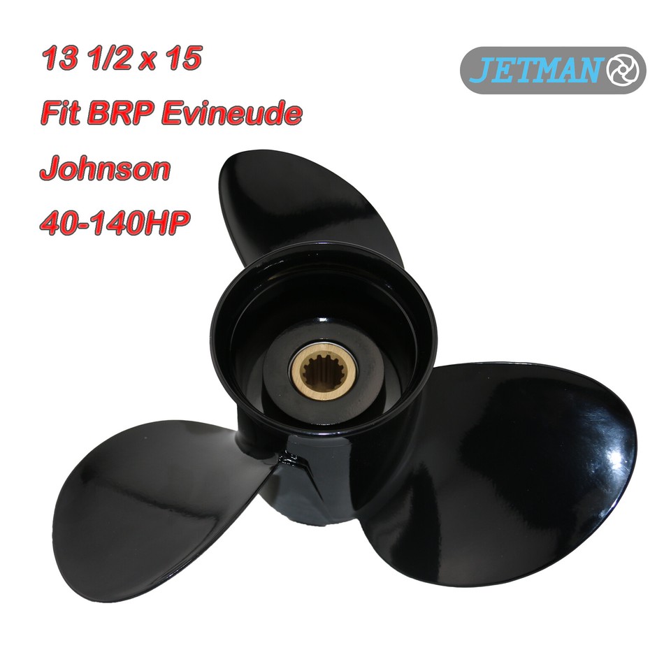 Boot Propeller 13 1/2x15 voor Honda Buitenboordmotor 60-140HP Aluminium 15 Tand OEM NR: 58130-ZW1-015AH 13.5x15