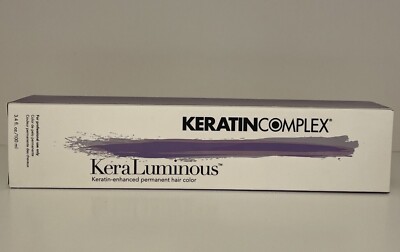 Keratin Complex KeraLuminous Keratin-Enhanced Permanent Hair Color ~ 3.4 fl. oz.