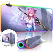 Anime Heaven Burns Red - Megumi Aikawa Large Gaming Mouse Pad Keyboard Desk Mat