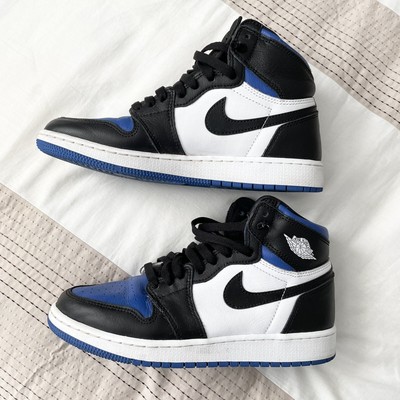 air jordan 1 retro high og royal toe youth