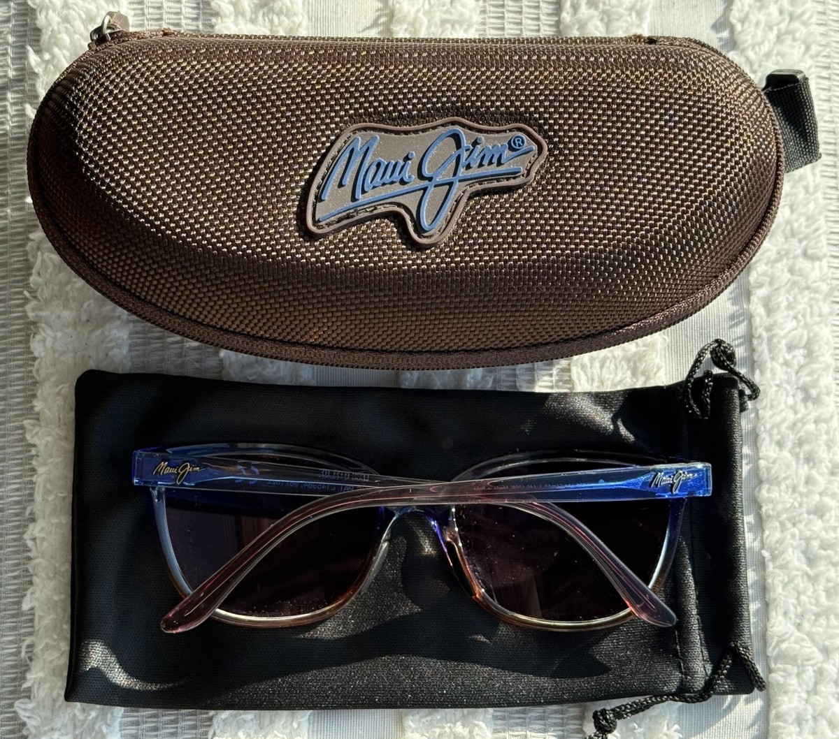 Maui Jim Honi MJ 758 13A Sunset Frame + Maui Rose Polarized