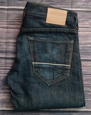 TRUE RELIGION BOBBY SELVEDGE DENIM SZ 28 (31W×34L) VINTAGE USA MADE BLUE JEANS