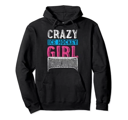 COACH Felpa con cappuccio pullover hockey amante dell'hockey giocatore di hockey su ghiaccio ragazza donna