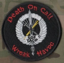 AFSOC JTAC TACP COMBAT CONTROL CCT BOMB DROPPER DEATH on CALL vêlkrö INSIGNIA