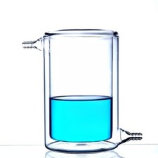 ABG BOROSILICATE GLASS BEAKER, JACKETED, DOUBLE WALLED, REACTION
