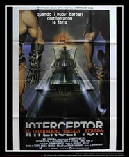 MAD MAX 2 Georges Miller Italian 2 Sheet Vintage Movie Poster Original 1981
