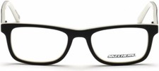Skechers SE1152 001 Black Plastic Optical Eyeglasses Frame 47-17-130 Kids SE AB