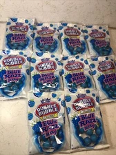 10 PACK * America’s Original DUBBLE BUBBLE Gum Balls - BLUE RAZZ BERRY 4oz Each