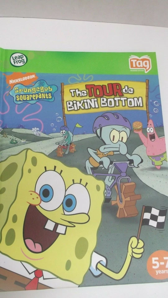 Leapfrog Tag Books SpongeBob SquarePants, The Cat in the Hat by Dr. Suess - Image 2 of 4