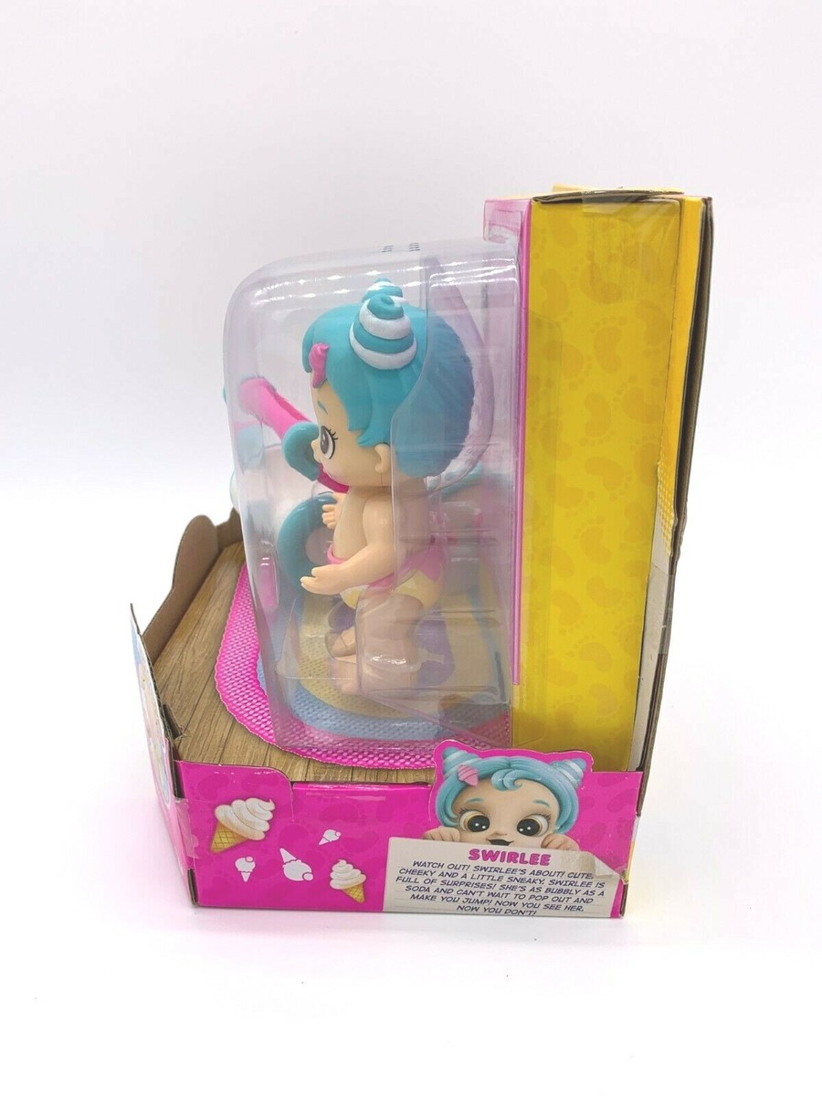 Little Live Bizzy Bubs Cute Carrier & Swirlee Baby Doll Peek A Boo