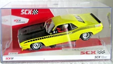 SCX 1970 'CUDA 'CURIOUS YELLOW' 1:32 SLOT CAR - BRAND NEW # U10440X300 SEALED!