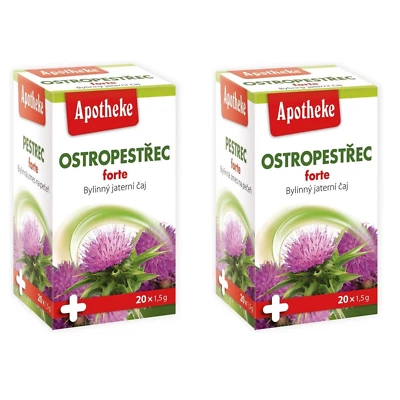 Apotheke Herbal Liver Detox Cleanse, Kidney Function Support Tea in 40 Tea Bags