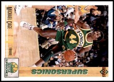 Michael Cage #127b 1991-92 Upper Deck