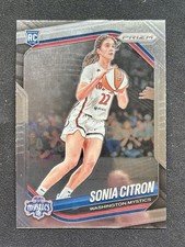 2025 Panini Prizm WNBA #122 Sonia Citron RC Washington Mystics