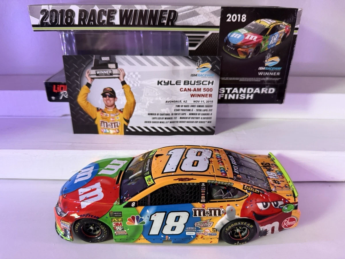 Kyle Busch Diecast Racing Cars 1:24 2018 Vehicle Year for sale - eBay