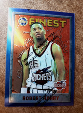 1995-96 Topps FINEST ROBERT HORRY Basketball Card #236 Protector Coating ROCKETS