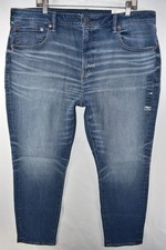 New American Eagle Athletic Fit AirFlex + Stretch Blue Jeans Mens Size 40x30
