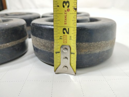 Albion Industrial Caster Wheels Set of 4 Grease Fittings On 4.75” Wheels - 第 6/14 張圖片