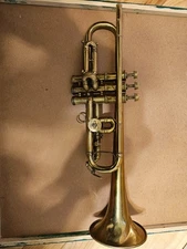Antique Brass JW York Trumpet
