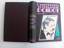 L'importanza di chiamarsi Poirot, Agatha Christie. Prima ed. Omnibus gialli