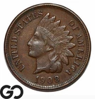 1908 Indian Head Cent Penny