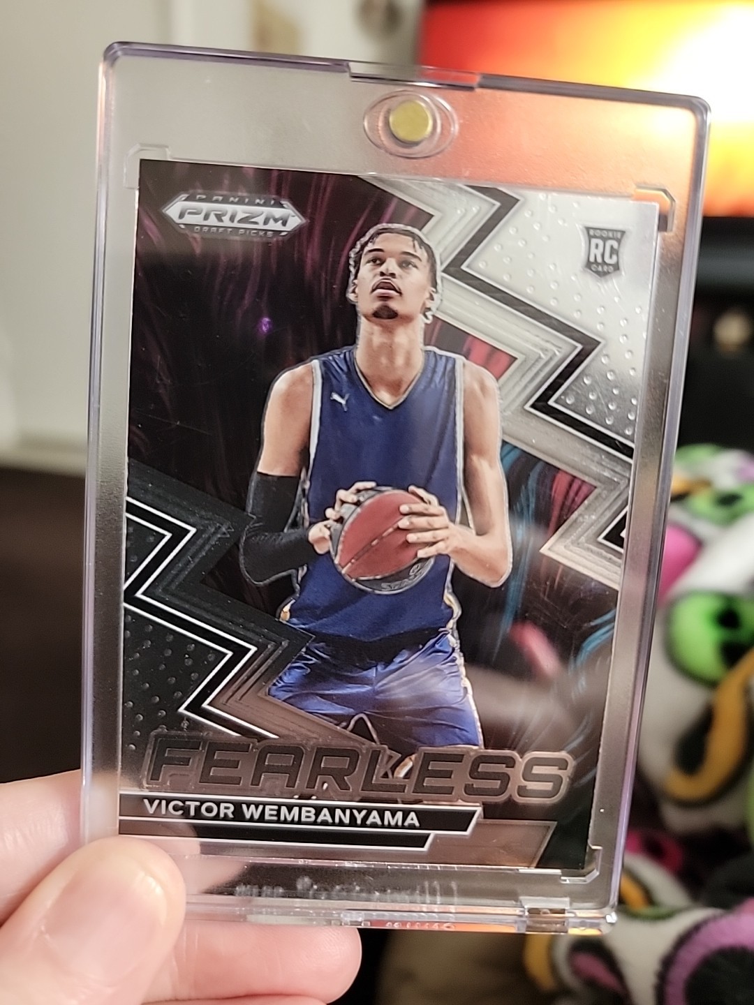 2023 Panini Prizm Draft Picks - Fearless Victor Wembanyama #1 Silver Prizm (RC)