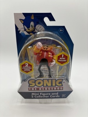 Sonic the Hedgehog,Dr Eggman,new and sealed,Mini Figure and 2 Collector Cards
