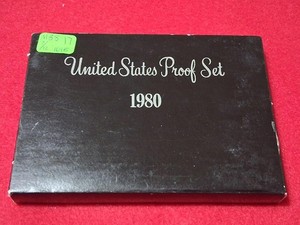 1980-S United States Proof Set.  In Box of Issue.    Ultra Cameos       #MF-3817