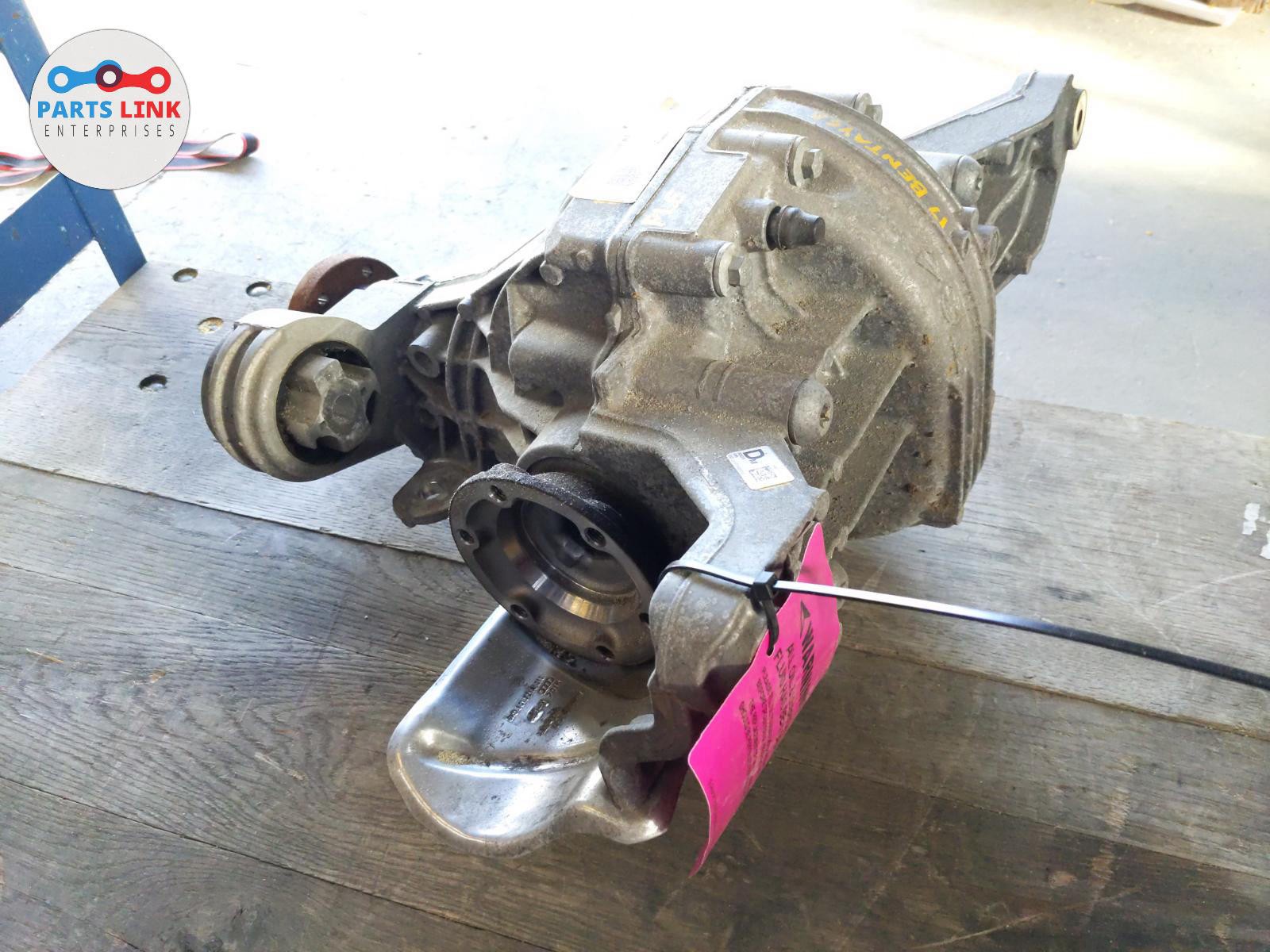 2016-20 BENTLEY BENTAYGA REAR DIFFERENTIAL OPEN CARRIER GEARBOX ASSEMBLY 6.0L